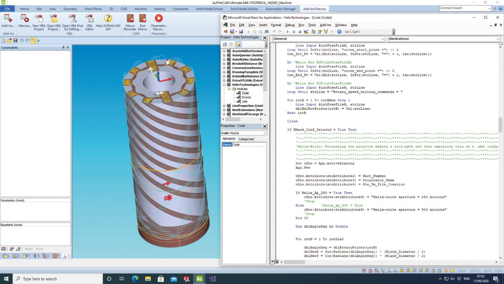 Laser imaging for Helix Technologies ensures toolpath accuracy - MTDCNC ...