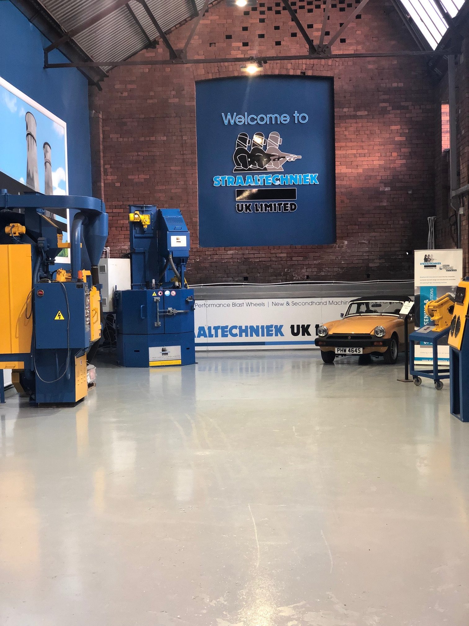 Straaltechniek showroom