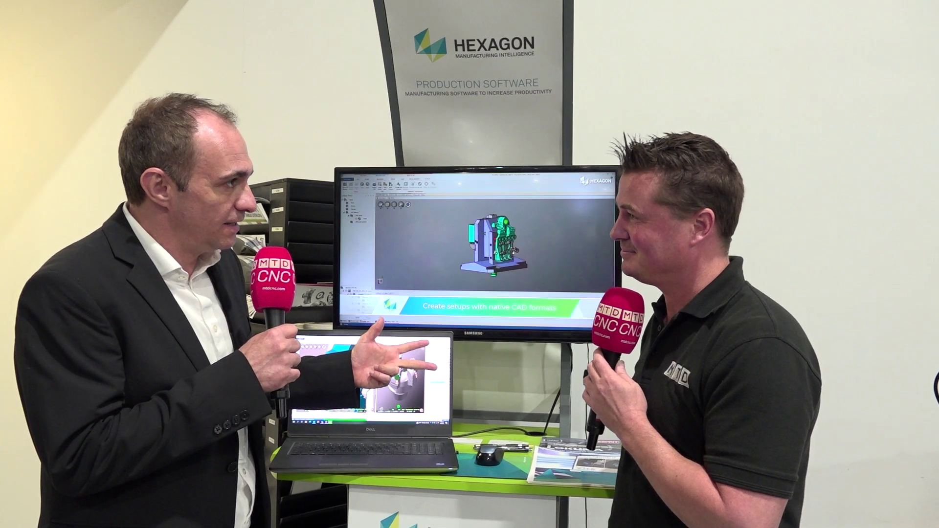 Hexagon showcase one-stop-shop production software at Okuma’s Open ... image.