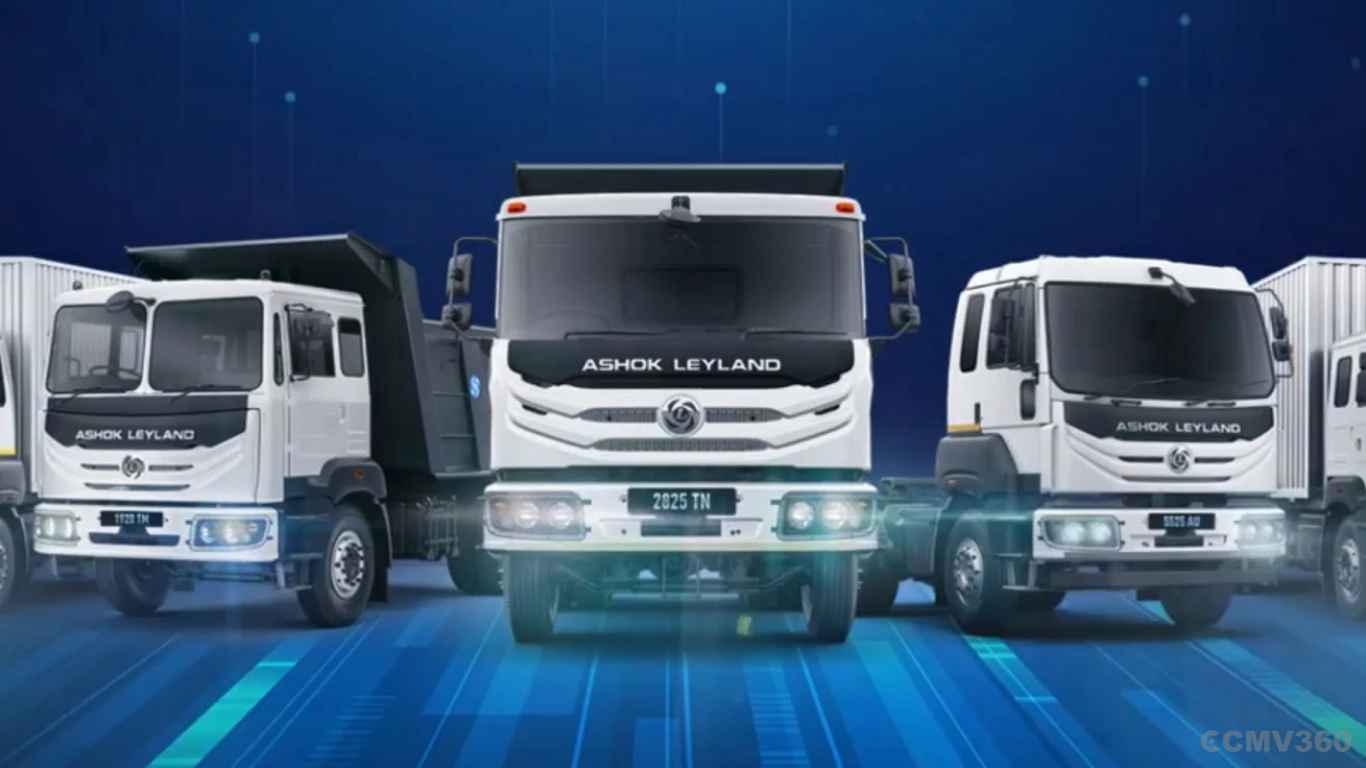 Ashok Leyland Set To Introduce New Heavy Duty Truck Range Up To 360 HP 