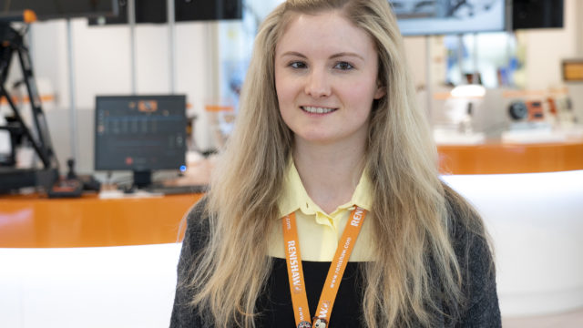 Emma Robertson of renishaw
